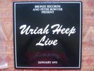 URIAH HEEP - Live ( 2 Lps + Booklet - German - Island 1 st Press - VG++ )