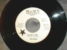 Raven- Calamity Jane white label promo 45 on Rust Records.