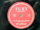 LEWIS LYMON - R&B 78rpm FURY #1003 - HONEY HONEY / PLEASE TELL THE ANGELS - E
