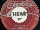 Hot R&B Rocker Jump Blues 45 JIMMY WITHERSPOON Bid Daddy / When CHECKER hear