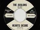 Doo-Wop 45 - Avalons - Hearts Desire - Unart - VG+ mp3