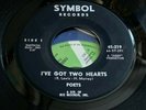 POETS . I've got two hearts . Original rare Black Symbol Gem .