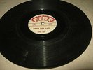 78 RPM RECORD ROCK & ROLL BLUES MUCH TOO LATE TARHELL SLIM & LITTLE ANN FIRE