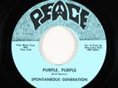 Garage Psych Fuzz 45 - Spontaneous Generation - Purple, Purple - Peace NM rare
