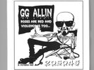 GG Allin Roses Are Red... Box Set #001 / 007 3x7