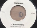 Madonna - American Pie UK 7 Inch Jukebox Single