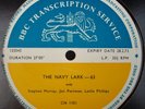 BBC TRANSCRIPTION SERVICE The Navy Lark 63 / 64 BBC Radio Comedy Jon Pertwee etc