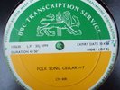 BBC TRANSCRIPTION SERVICE Folk Song Cellar 7 / 8 Frankie Armstrong Ian Campbell
