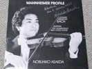 Nobuhiko ASAEDA - Bach Partitas Solo Violin BWV 1002, 1003 Private LP, NM signed