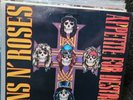Guns N' Roses Appetite For Destruction Vinyl Geffen 1987 Fair Cover NM Vinyl