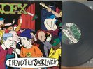 Nofx - I Heard They Suck Live 12” LP | Fat Wreck Chords — NM | punk lagwagon