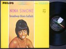 NINA SIMONE Broadway - Blues - Ballads LP PHILIPS PHS 600-148 US 1964 DG ST VG+