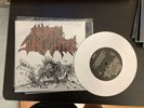 CRYPTIC SLAUGHTER-banned in SM RARE 7'' WHITE VINYL   metallica megadeth