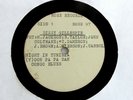 DIZZY GILLESPIE John Coltrane LP ACETATE Live At BIRDLAND 1-6-51, 6-22-48 HEAR