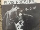 ELVIS PRESLEY HOUND DOG / DON'T BE CRUEL 45 RCA 47-6604 1ST PICTURE SLEEVE VG