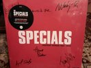 *SIGNED* THE SPECIALS VINYL LP. PROTEST SONGS 1924-2012.  HEAVYWEIGHT BLACK...