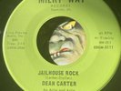 HALLOWEEN SALE 45 Dean Carter Jailhouse Rock Super Rare Rockabilly Garage Rocker