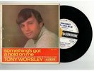 SOMETHING'S GOT A HOLD ON ME EP // TONY WORSLEY RARE OZ GARAGE SUNSHINE 1966