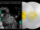 Rolling Stones Tattoo You 2 LP LTD ED Online ONLY Clear Vinyl Alternate cover