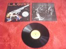 L.A. GUNS    LP   COCKED AND LOADED  +  LYRIC INNER