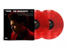 The Weeknd Weekend The Highlights Exclusive Red Sparkle Glitter Color Vinyl 2XLP