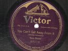 283p.  Nora Bayes - You Can't Get Away From It - Victor 60114