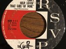 THE EXCELS Can't Help Lovin' That Girl Of Mine Doo Wop R&B RSVP Record 45