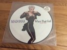 Madonna rare picture disc who’s that girl