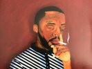 Brent Faiyaz A.M. Paradox EP 1LP Vinyl Limited Translucent Red 12