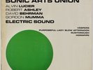 SONIC ARTS UNION: Electric Sound US Mainstream MS 5010 Experimental Mumma LP