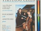 FELIX SCHMIDT / ANNETTE COLE Virtuoso Cello 1988 U.K CIMP NM/EX