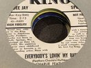 Rockabilly 45 BIO WLP Charlie Feathers KING 4971  Everybody's Lovin' My Baby VG-