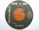 RARE GARAGE/PSYCH 45 THE ROYALS ON ODYSSEY M- COMIN' & GOIN'/CONFUSION