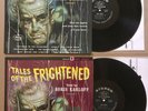TALES OF THE FRIGHTENED Told by BORIS KARLOFF Volumes 1 & 2 Vinyl LP Stereo 1963