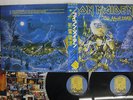 IRON MAIDEN LIVE AFTER DEATH EMI EMS-67180,1 Japan OBI VINYL 2LP