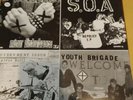 Four Old 7”s LP Early Dischord Teen Idles S.O.A. Government Issue Youth Brigade