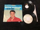 ELVIS PRESLEY 45 PROMO 447-0639 SUSPICION/KISS ME QUICK WHITE LBL PROMO AND DOT