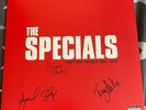 THE SPECIALS - PROTEST SONGS 1924 - 2012 HAND SIGNED YELLOW VINYL LP AUTOGRAPHED
