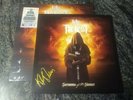 Autographed KK'S PRIEST SERMON OF THE SINNER white VINYL RECORD judas