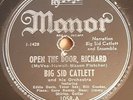 BIG SID CATLETT OPEN THE DOOR RICHARD 1940S  VG OR BETTER CONDITION