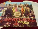 THE BEATLES - SGT PEPPERS - UK LP IN LAMINATED GATEFOLD WITH CUT OUT INSERT