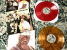 Rare WWF Wrestling Album / Piledriver Red Yellow Vinyl Record WWE WCW AEW 80s