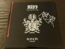 Kiss Symphony Alive IV LP Vinyl Record Set signed by former Drummer Peter Criss.