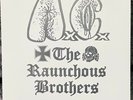 AC/ The Raunchous Brothers Split E.P. 7” record