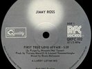 Jimmy Ross - First True Love Affair - Vinyl Record 12.. - d7350d