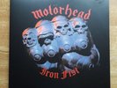 MOTORHEAD  - IRON FIST - TRIPLE COLOURED ALBUM