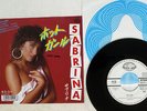SABRINA HOT GIRL SEVEN SEAS K07S-7118 JAPAN PROMO VINYL 7