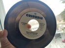 BRUCE SPRINGSTEEN Brilliant Disguise - RARE TRANSPARENT BROWN DJ PROMO 45 - NICE