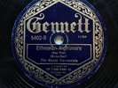 JAZZ: HITCH'S HAPPY HARMONISTS - ‘ETHIOPIAN NIGHTMARE’ 1924 GENNETT 78