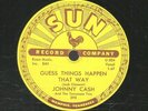 281g5.  Johnny Cash - Guess Things Happen That Way & Come In Stranger - Sun 295